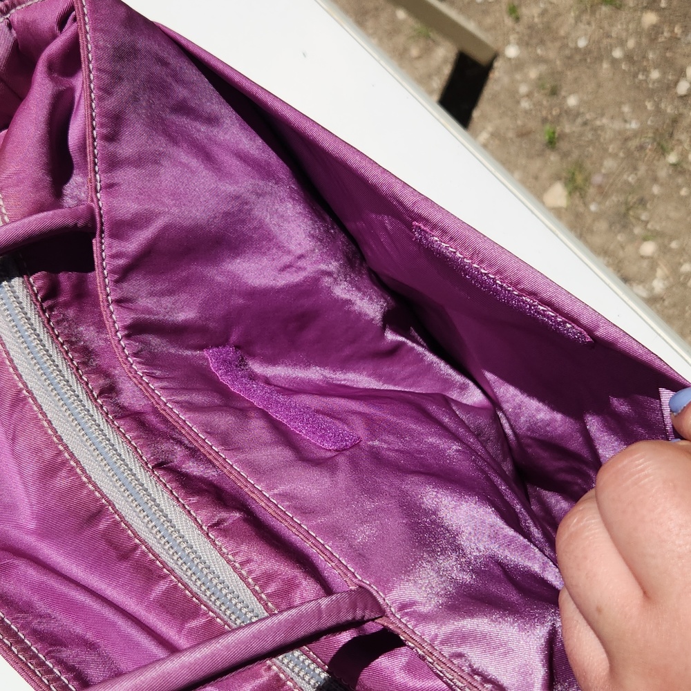 Prada Nylon Tote - re-dyed Purple/deep lavender - Picture 6 of 14